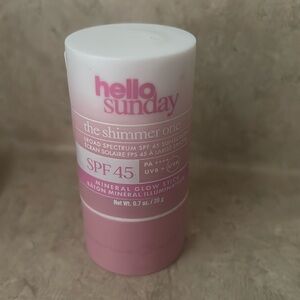 New! Hello SunDay “The Shimmer One” mineral glow stick 0.07oz